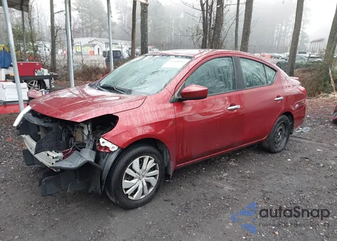 2018 Nissan Versa 1.6 Sv z USA, uszkodzony, nr VIN 3N1CN7AP7JL833563